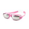 Custom Silicone Swim Goggles Reflective Safety Waterproof Kids Sports Glasses Anti-Fog Eye Protection Swimming Goggles for Adult