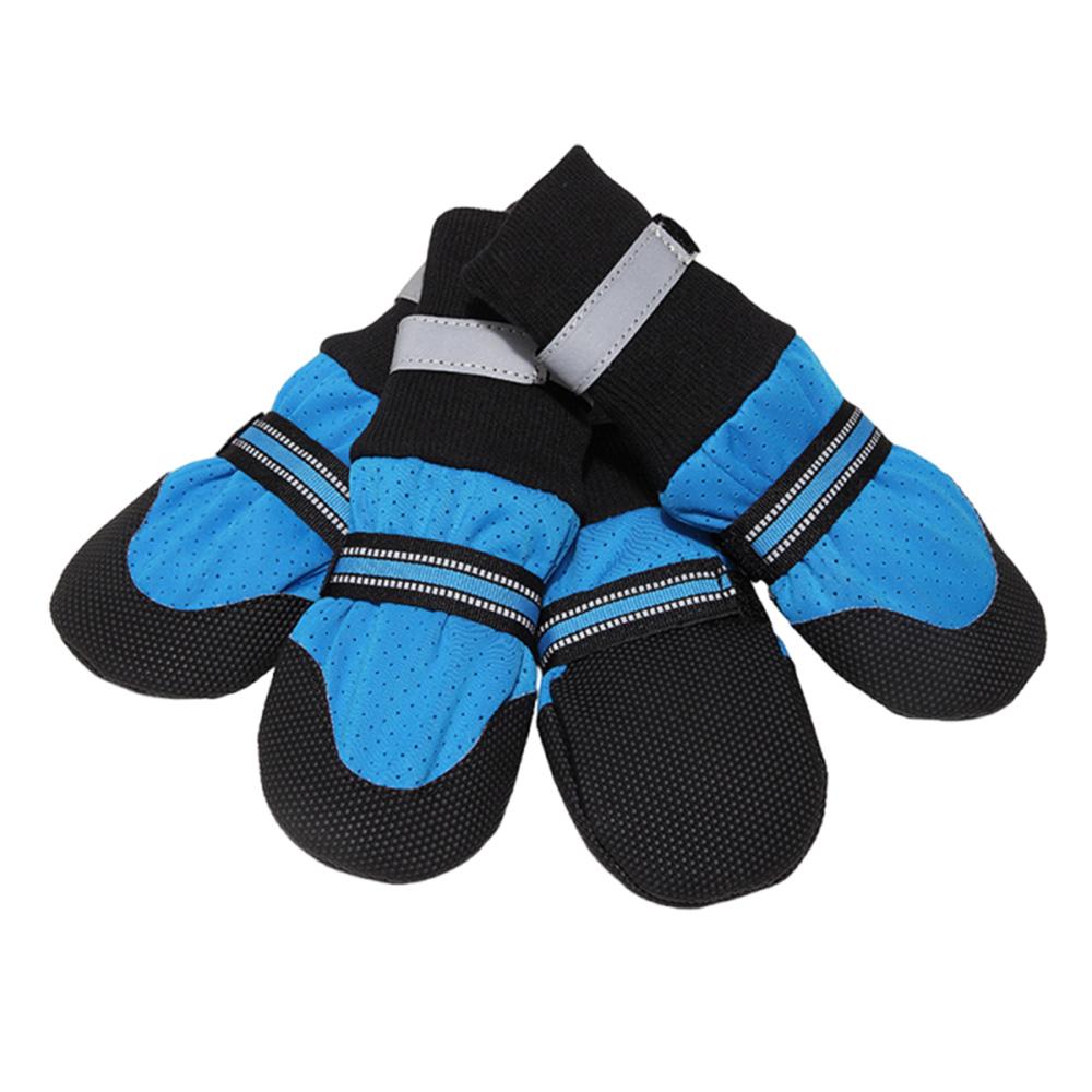 Summer Big Dog Boots for Medium Large Dogs Mesh Breathable Pet Shoes Shiba Inu Greyhound Mascotas Supplies Resistant Rubber Sole
