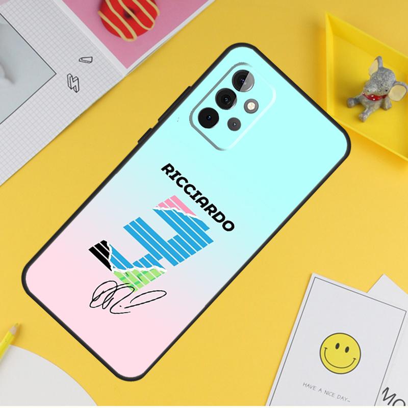 Daniel Ricciardo F1 Formula 1 Case For Samsung Galaxy A54 A34 A14 A13 A33 A53 A12 A32 A52 A71 A51 A15 A25 A35 A55 Cover