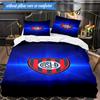 Club Atletico San Lorenzo  3pcs Bedding,Including 1pc Duvet Cover And 2pcs Pillowcases Perfect for Christmas,Ideal for Bedroom, Dormitory
