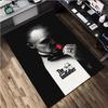 1Pc The Godfather Print Rug - home decoration Carpet For Living Room Bedroom Flooring Computer Chair Area Rug