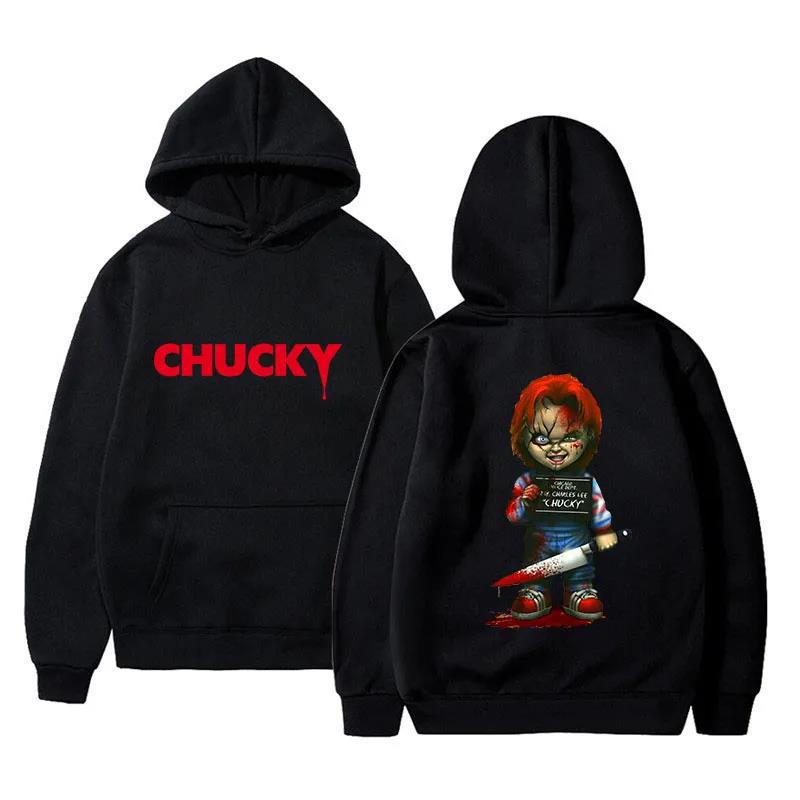 D Podzimní hororový film Dětská hra Chucky Mikiny s potiskem