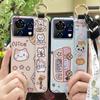 Back Cover Ring Phone Case For ZTE Blade V50 Vita Anti-dust Silicone Protective Fashion Design Durable Cute Wristband