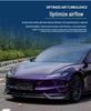 2024-2025 Tesla Model 3 Carbon Fiber Front Bumper Wind Deflector