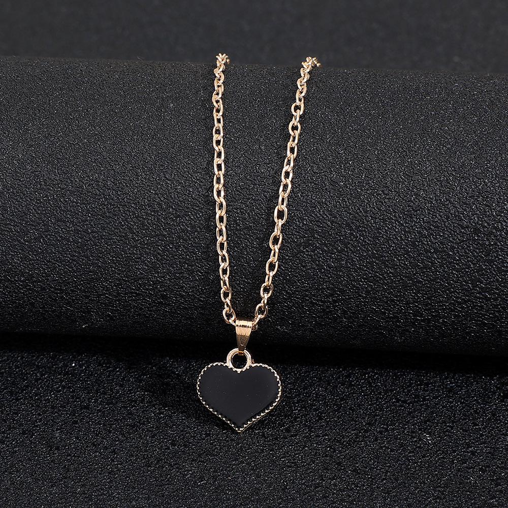 Gossip Girl-Inspired Four-Leaf Clover and Heart Necklace