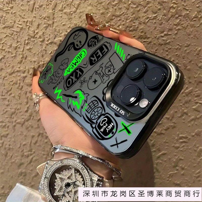 Ghost Phone iPhone15 Apple 14promax Phone Case 16pro/13 Colored Silver 12 Advanced 11 Explosion
