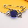 Blue Turkish for Evil Eye Brooch Pin for Creative Birthday Gift for Women Lady G