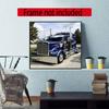 Kenworth Diamond Painting Round Diamond Mosaic Rhinestones Diamond Embroidery Craft Kit Wall Decor Without Frame