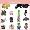 Adorable Minecraft Plush Toys Featuring Soft Creeper Enderman And Wolf Characters