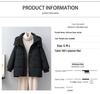 Women's 2025 Mid-Length White Duck Down Jacket - Trendy, Slimming, Thick Winter Coat with Auspicious Cloud Design