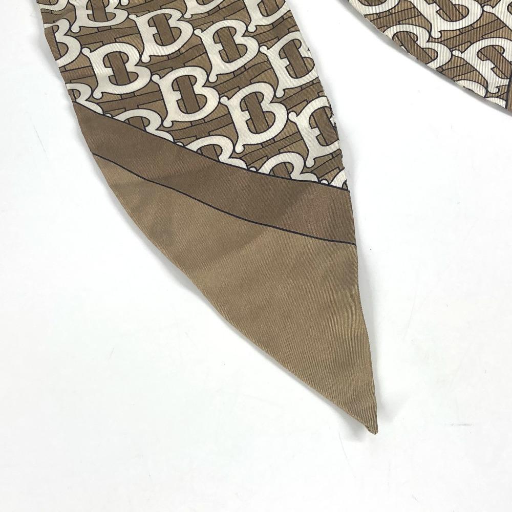 Burberry TB Logo Hair Accessories Hair Rubber Shush Silk Beige/White
