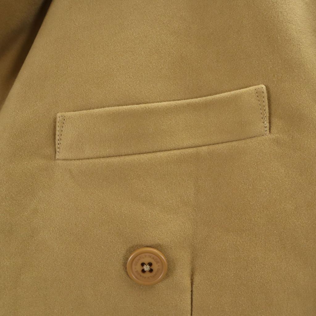 Schönheitsprodukte Mr.GENTLEMAN Baumwollvelours zweireihige Jacke L Kamel Herren Gebraucht