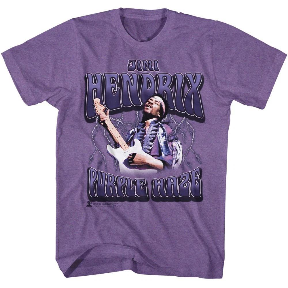 Jimi Hendrix Purple Haze Lightning Music Shirt 110