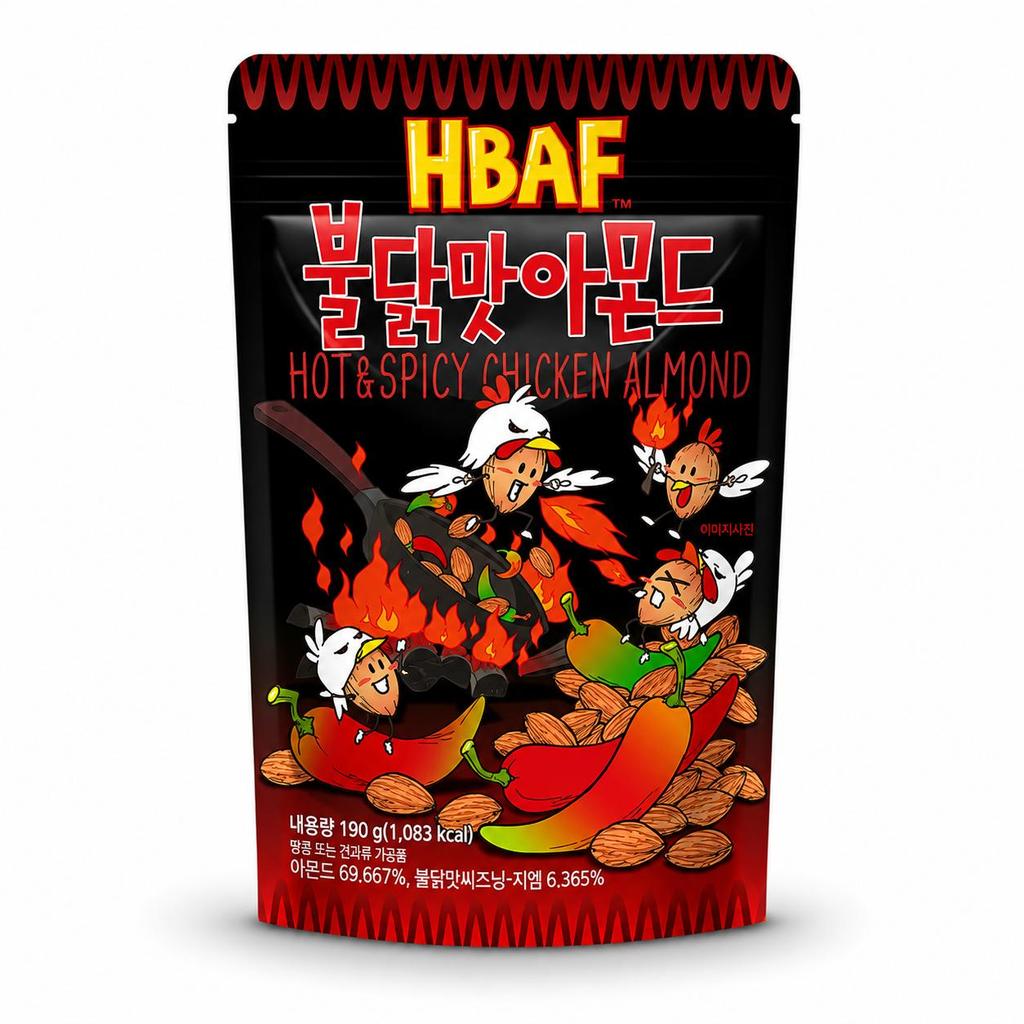 HBAF Gewürzte Mandeln&Cashewnüsse 170g/190g (33 Geschmacksrichtungen)