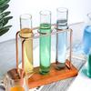 Creative tube, smoked cocktail, cocktail, set of matches, bar, restaurant, large size, title, champagne, flute, glass.