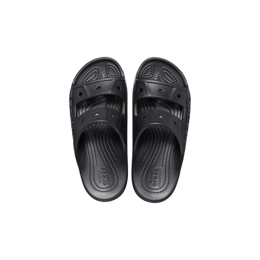 Crocs Baya Cm Sandals, Black, 24.0