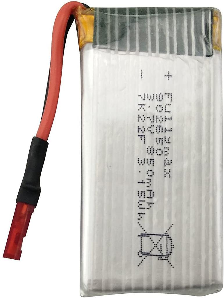LiPo Battery Kit 4x 3.7V 850mAh with USB Charger | Compatible with Syma X56, X56W, X54HW, X54HC 50x26x9 Mm