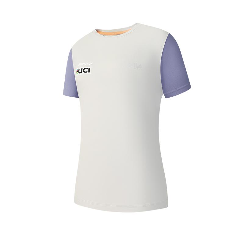 

New FILA T Shirts Women s Light Mist Gray A11W528110FGY 165/84A/M