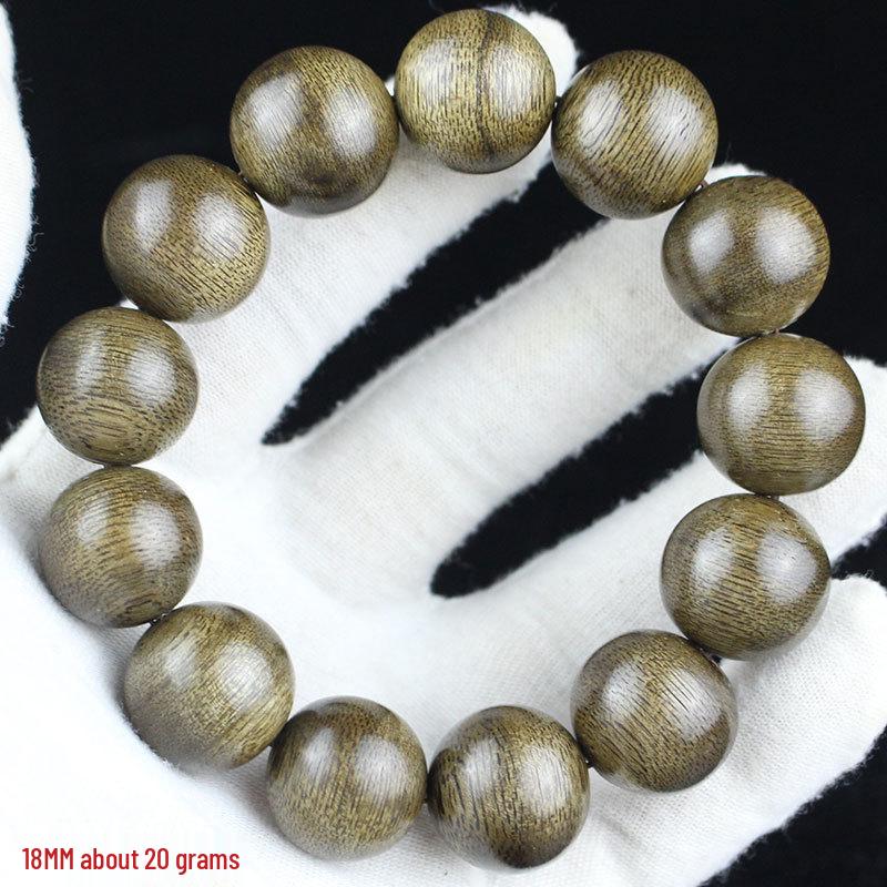 Indonesian Kalimantan Agarwood Prayer Beads Bracelet - 108 Beads - Unisex Jewelry
