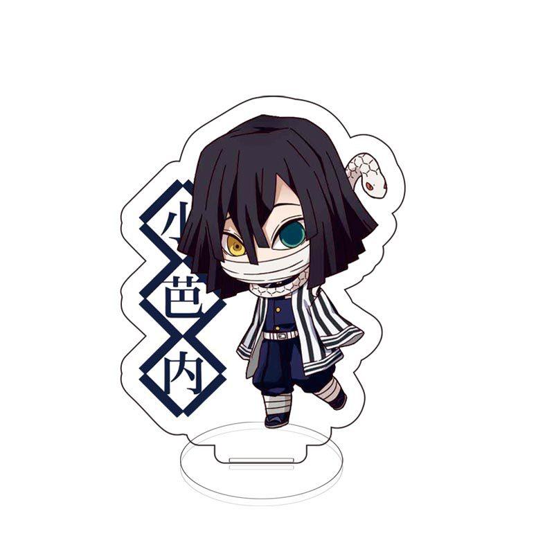 Acrylic Standee Demon Slayer Kamado Tanjiro Agatsuma Zenitsu Cartoon Anime Small Stand Acrylic Figure Anime Merchandise