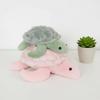 Grüne Rosa Kawaii Schildkröte Plüschtier Weiches Cartoon Meeresschildkröte Stofftier Kissenpuppe Niedliches Komfortgeschenk Jungen Mädchen Kinder Geburtstag