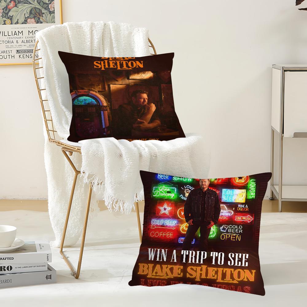 Singer Blake SShelton For Recreational Use Only Pillow Case Suitable For Bedrooms Living Rooms Cars Home Decoration