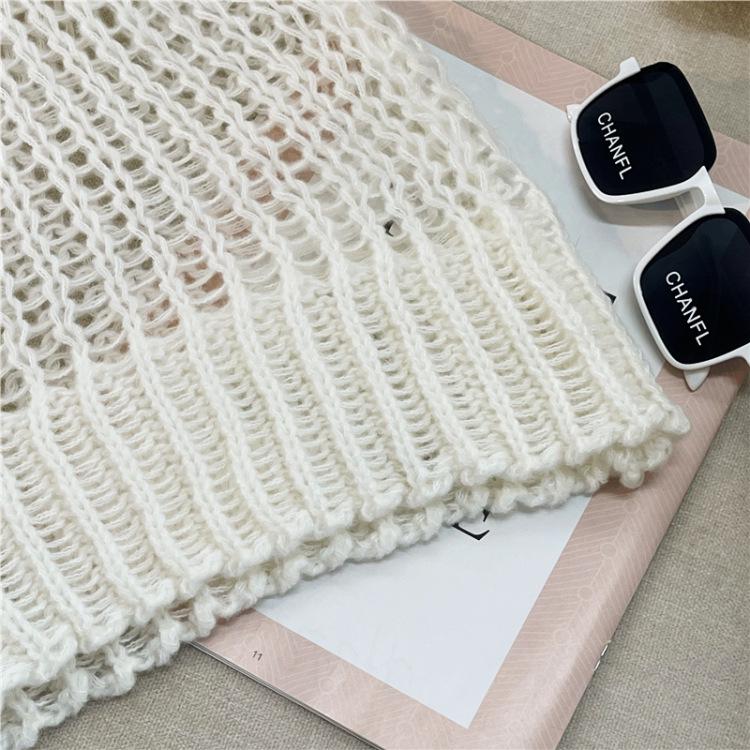 Spring Korean Style Loose Pullover Knit Sweater for Women