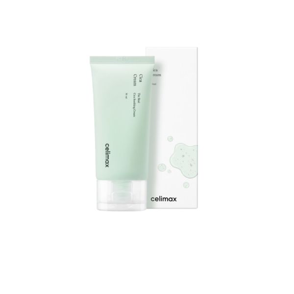 Celimax The Real Cica Soothing Cream 50ml - Instant Calming & Barrier Support for Sensitive Skin
