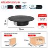Electric Variable Speed Rotating Turntable for Photography: 360° Panoramic Display Stand for Live Shoots and Video Production
