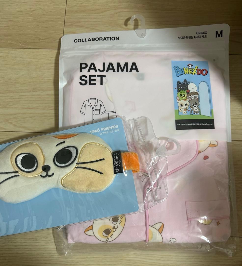 [Б/У] Пижама с маской для глаз Songho Размер M Корея BBNEXDO Boynek