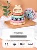 Popular Baby & Toddler Frog Stacking Toy - Early Education Puzzle & Building Blocks