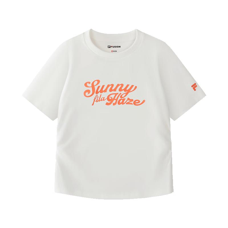 FILA FUSION Women s Knitted Short Sleeve T-Shirt L
