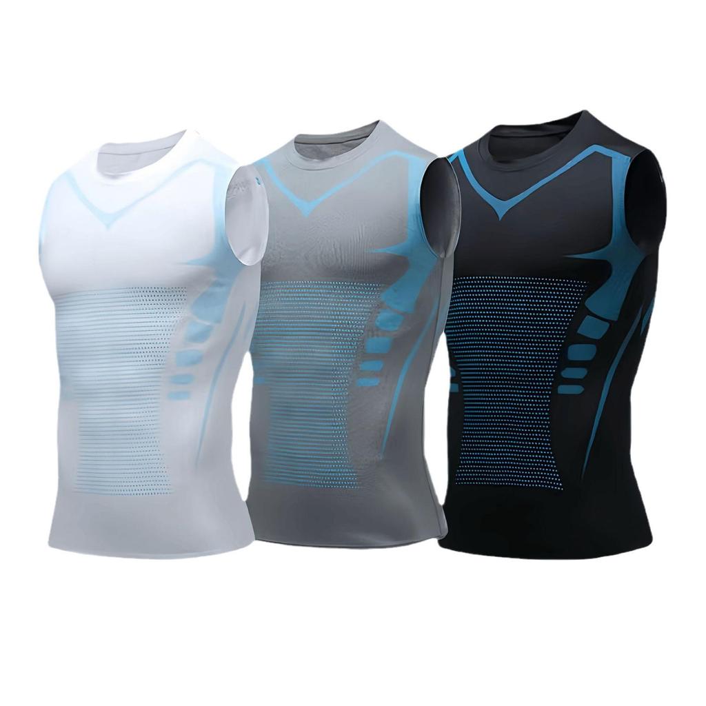 Men's Quick-Dry Sleeveless Sports Tank for Running & Training