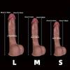 Extra Large Long Silicone Dildo, Soft Skin Feel Realistic Penis Toy for G-Spot Stimulation, Flexible Couples Toy for Hands-Free Use