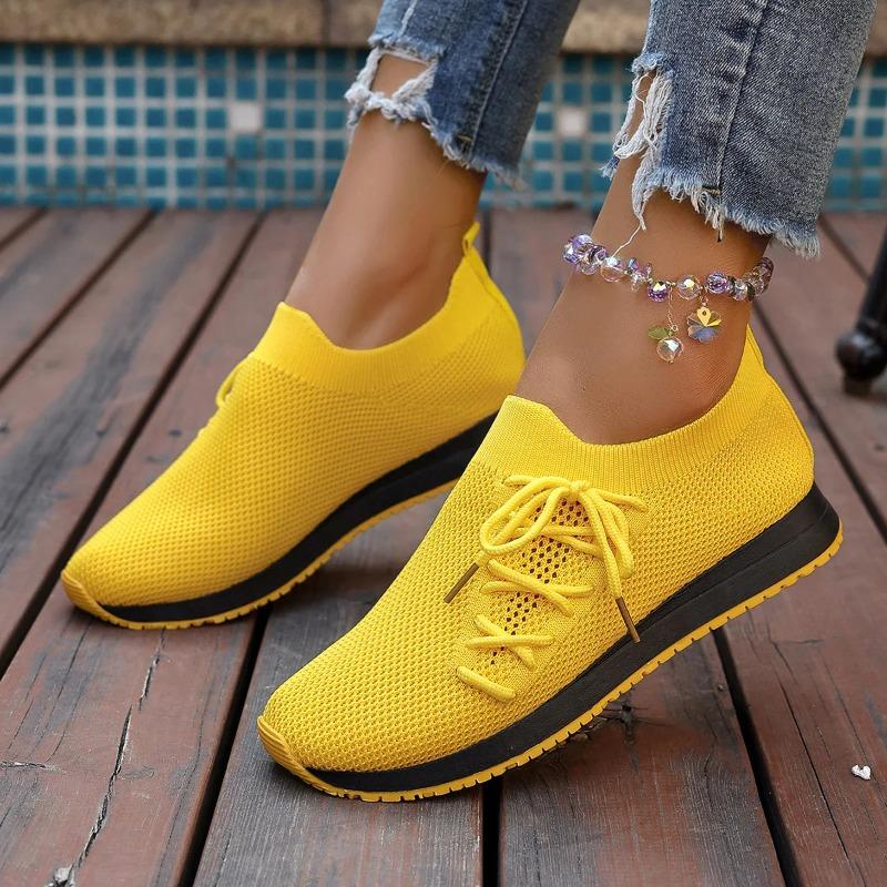 Women Casual Shoes Fashion Breathable Walking Mesh Flat Shoes White Sneakers Women's Tenis Feminino Shoes