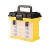 Portable Tool Chest With Locking Clip For Storing Tools And Small Parts Fishing Tackle Box 4 Layers Fishing Box Portable