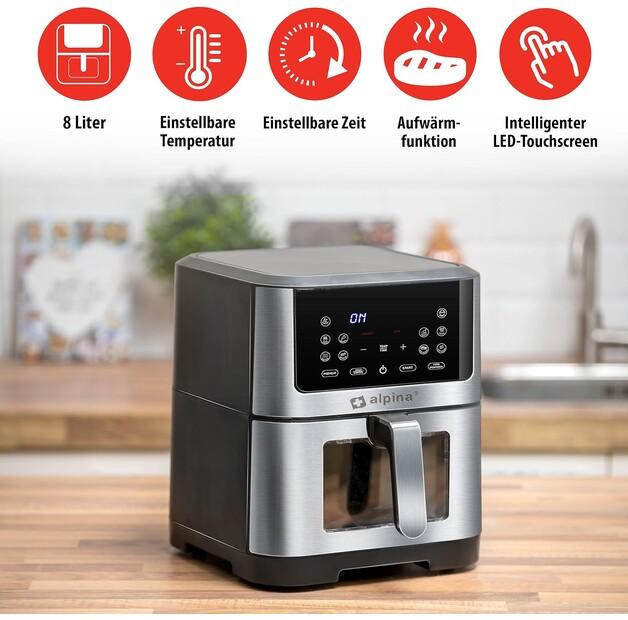 Фритюрница Alpina Airfryer XXL 8l