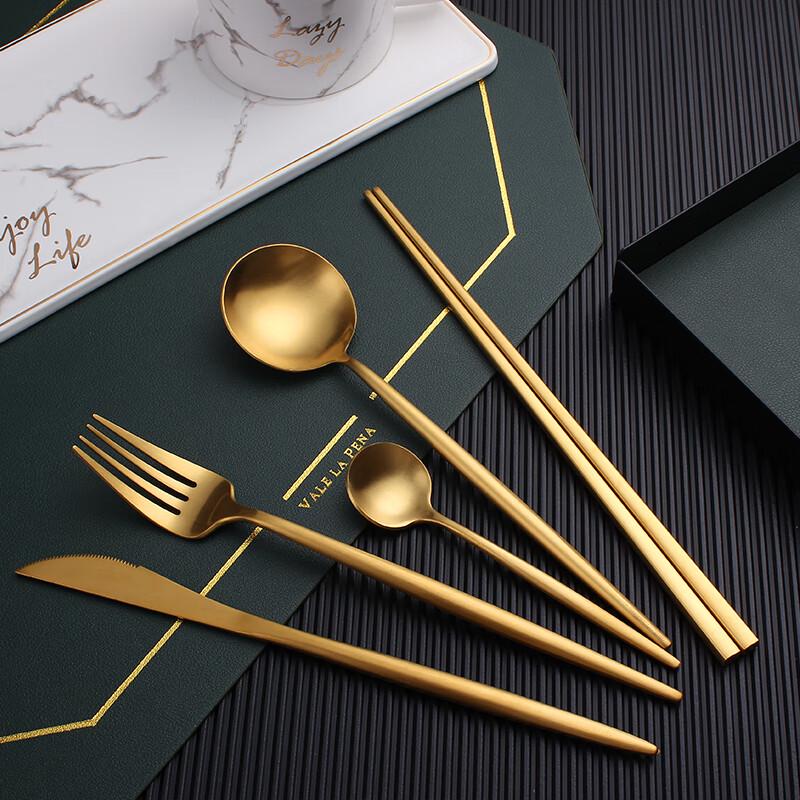 Premium 304 Stainless Steel Golden Coffee Spoon