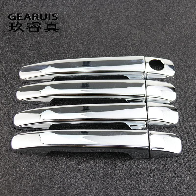 

Стайлинг автомобиля для Mercedes Benz CE GLK ML Class W210 W202 W208 W163, наклейки на наружную дверную ручку, защитные чехлы серебряный