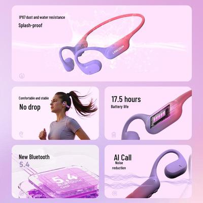 Lanshton AirWave Pro Bone Conduction Sports Headphones