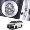 Alphard Car Door Striker Alphard 30 Series Custom Interior Premium Stainless Steel Door Lock Original Improved Set of 4 Tire Valve Accessories,
