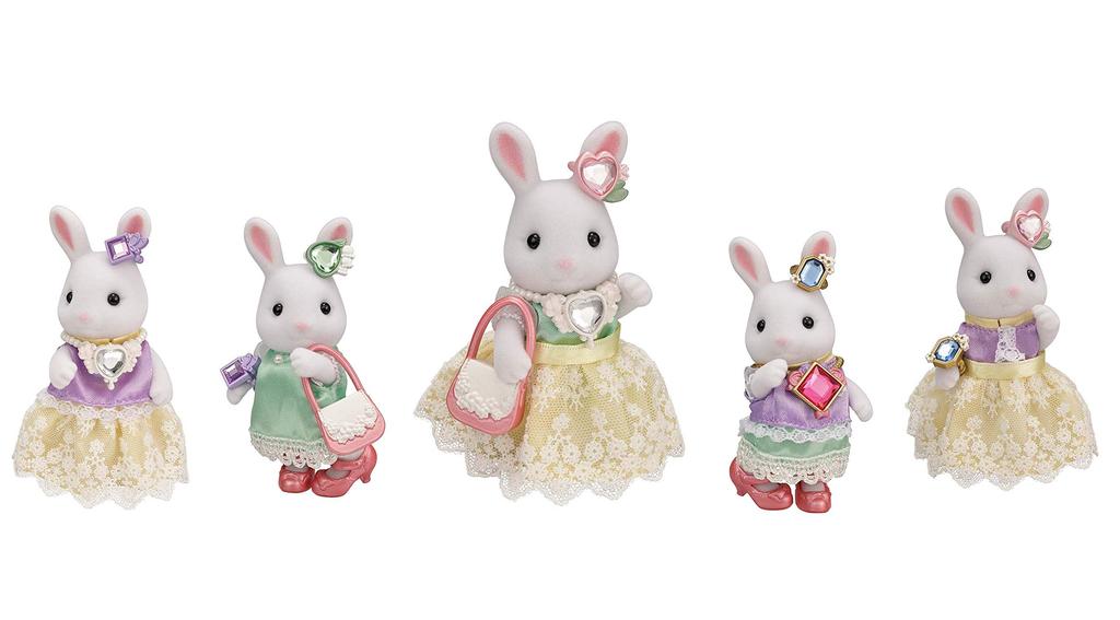 EPOCH Poly Sylvanian Families Town Fashion Coordination Set Sparkling Jewelry [Town - Collection] TVS-14