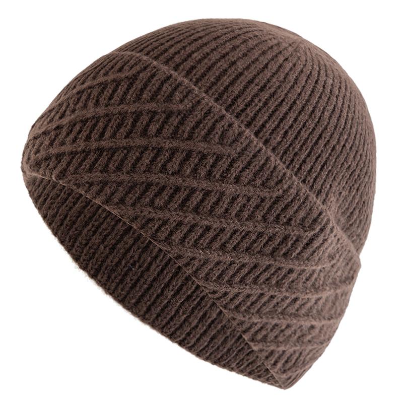 New Unisex Winter Hats Fashion Simple Beanie Hat Streetwear Knitted Hats Men Women Ski Beanie Cap
