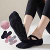 Șosete Yoga Femei Bumbac Silicon Anti-alunecare Pilates Grip Prosop No-Show Barre Sock