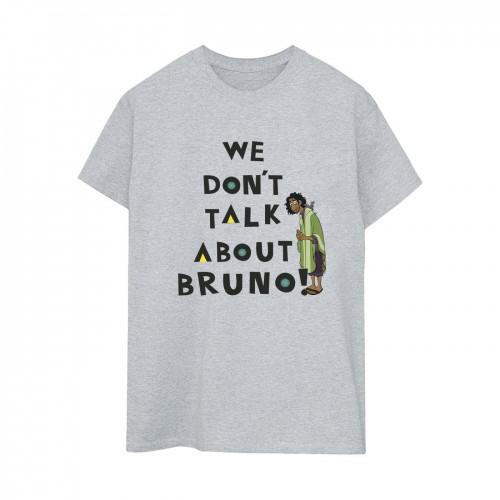 Disney Womens/Ladies Encanto We Dont Talk About Bruno Boy Cotton Boyfriend T-Shirt