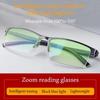 Autofocus Power Anti-Blue Light Reading Glasses Smart Anti Blue Ray Automatic Zoom Eyeglasses Ultralight Eye Protection