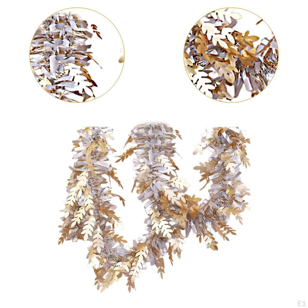 Weihnachts-Lametta-Girlande, Weihnachtsdekoration, Hängedekoration