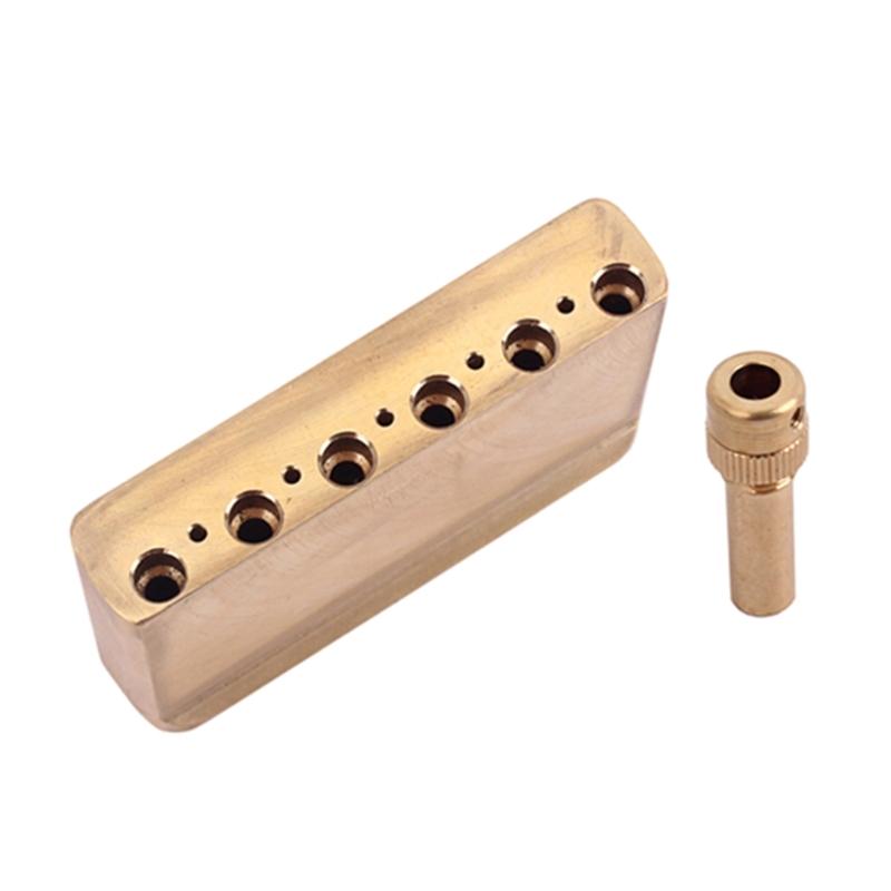 Brass Tremolo Block, Single Rock System 63mm Guitar Accessories Suitable for /SQ Guitar Tremolo Bridge Set