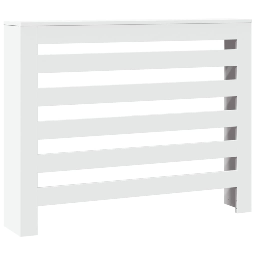 Copritermosifone Bianco 104 x 20 x 82 cm Legno Ingegnerizzato