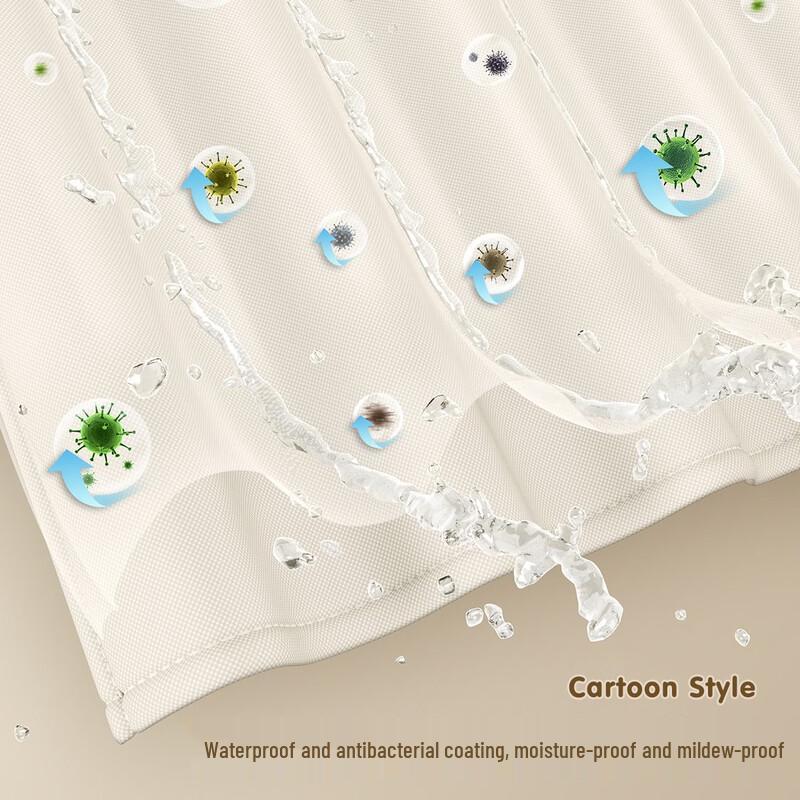 French Floral Shower Curtain